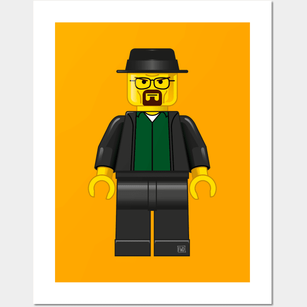 Lego Walter White Breaking Bad Posters and Art Prints TeePublic